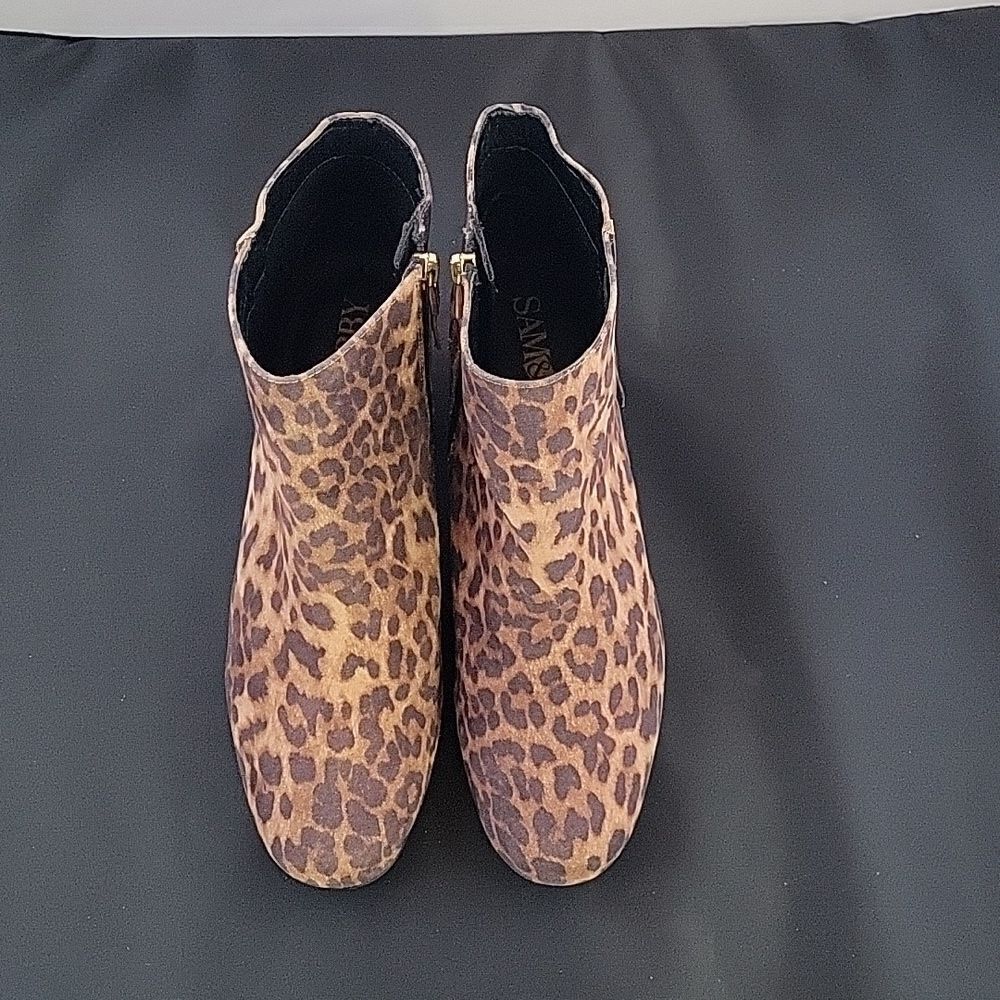 SAM&LIBBY LEOPARD PRINT SIDE ZIPPER CLOSURE WOMEN… - image 3